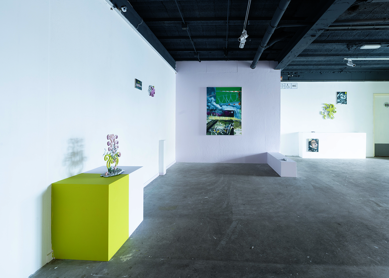 Duo exhibition ‘Bear traps on a birthday cake’ with Stefanie Bloier at Kunsthal Kloof (Utrecht), installation view